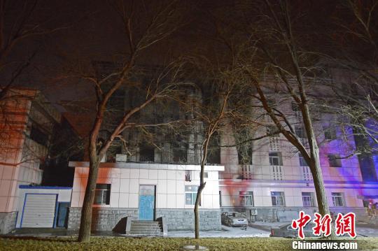 事发地——中北大学国防科技重点实验室。　武俊杰 摄